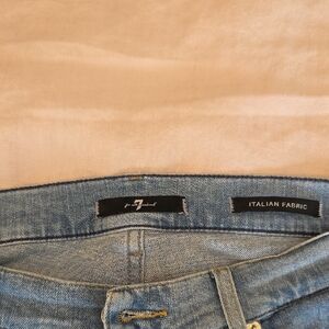 7 For All Mankind Light Blue Women's Jeans